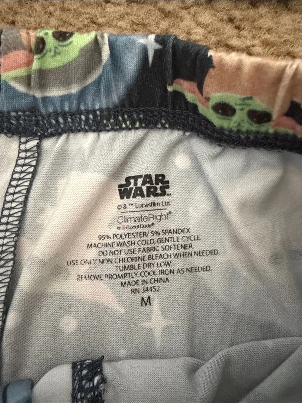 Star Wars Mandalorian The Child Kids Pajama Set